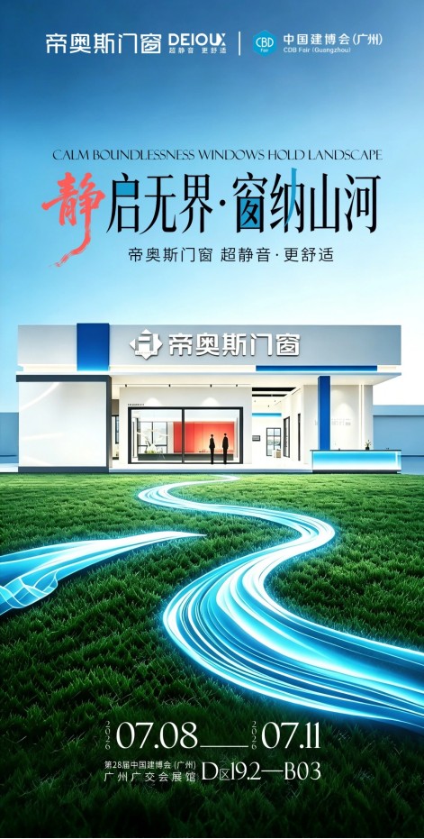 2026年广州建博会，一起共赢门窗新未来